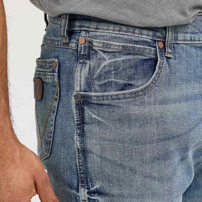 Wrangler Mens Retro Relaxed Fit Bootcut Jeans