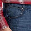Wrangler Mens Retro Relaxed Fit Bootcut Jeans Wilkes Blue - Dark - 112381598
