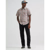 Wrangler Mens Retro® Sawtooth Pocket Western Shirt Gray Lights - 112378935
