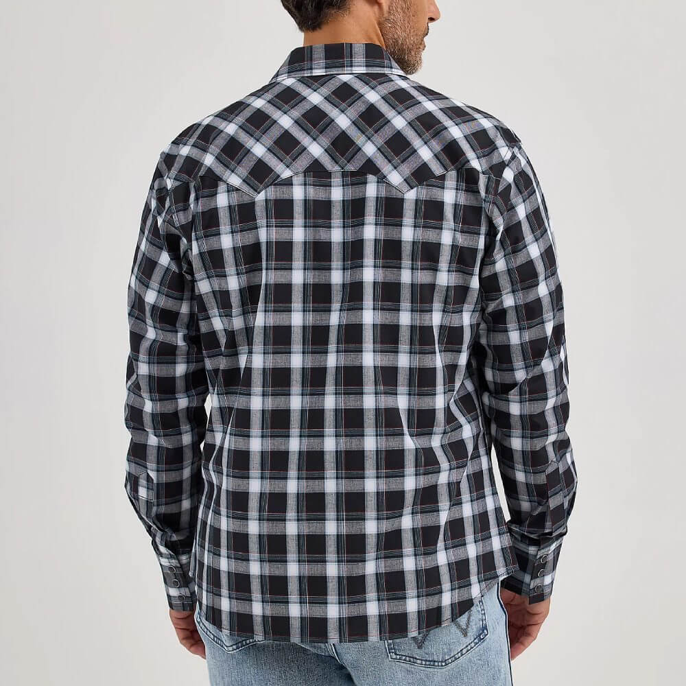 Wrangler Mens  Retro® Sawtooth Western Shirt