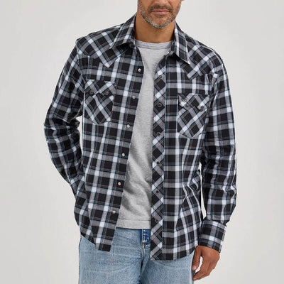 Wrangler Mens  Retro® Sawtooth Western Shirt