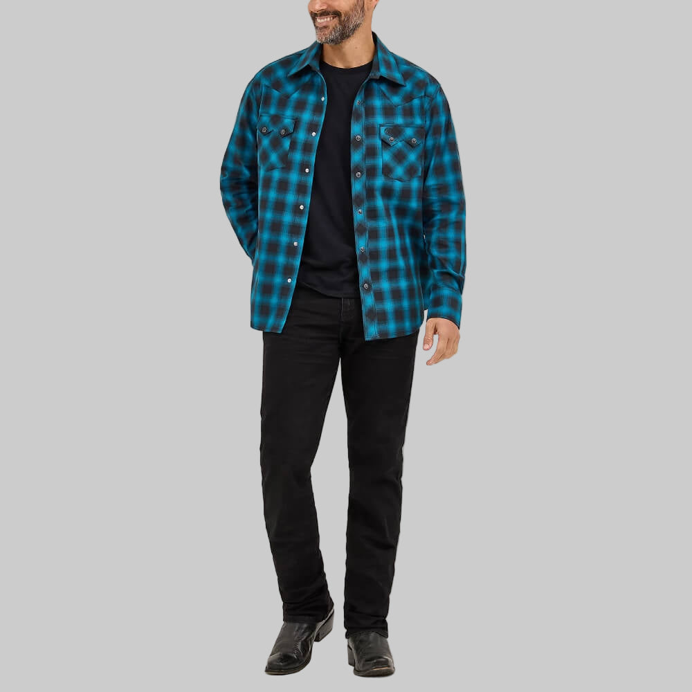 Wrangler Mens Retro® Sawtooth Western Shirt