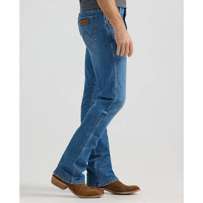 Wrangler Mens Retro Slim Bootcut Jeans