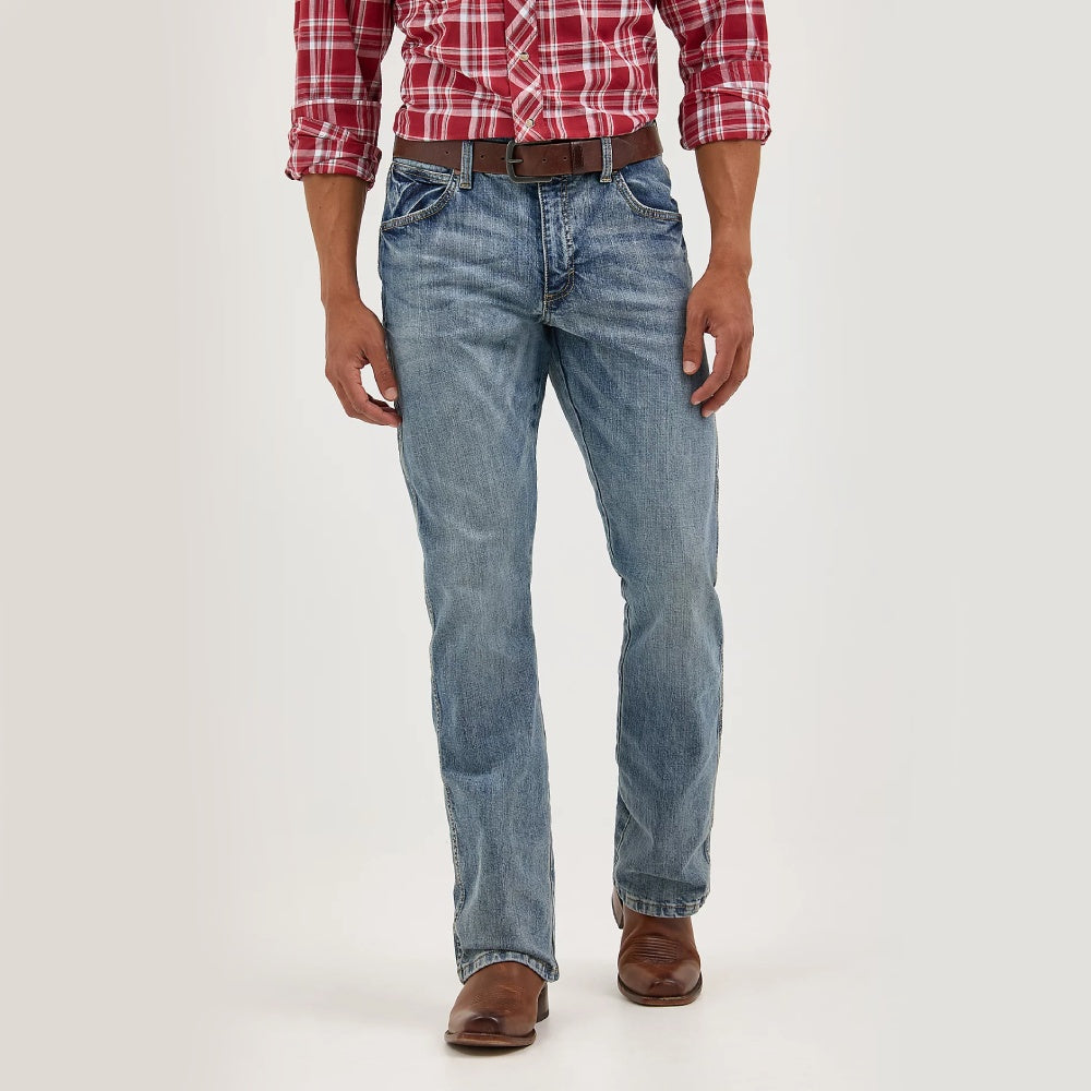 Wrangler Mens Retro Slim Bootcut Jeans - 77MWZGL