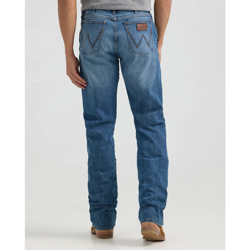 Wrangler Mens Retro Slim Fit Bootcut Jeans