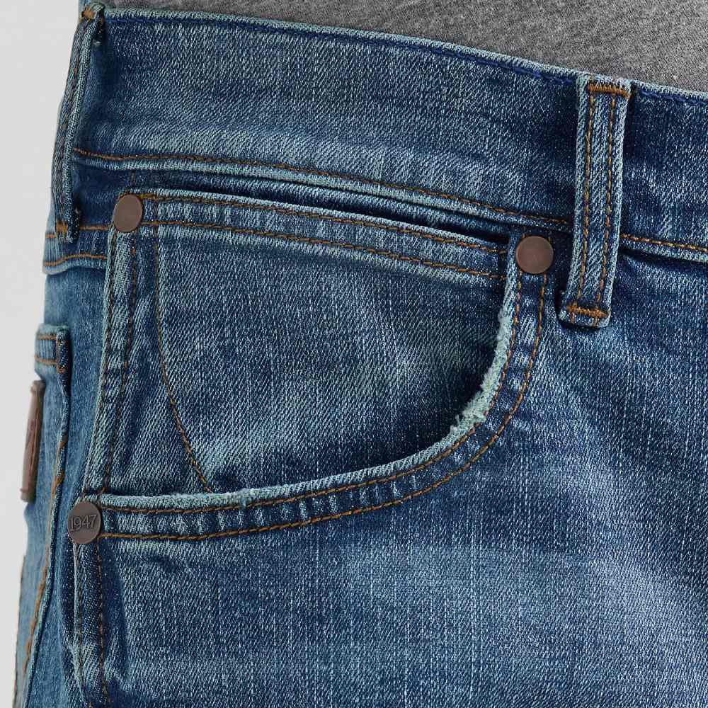 Wrangler Mens Retro Slim Fit Bootcut Jeans