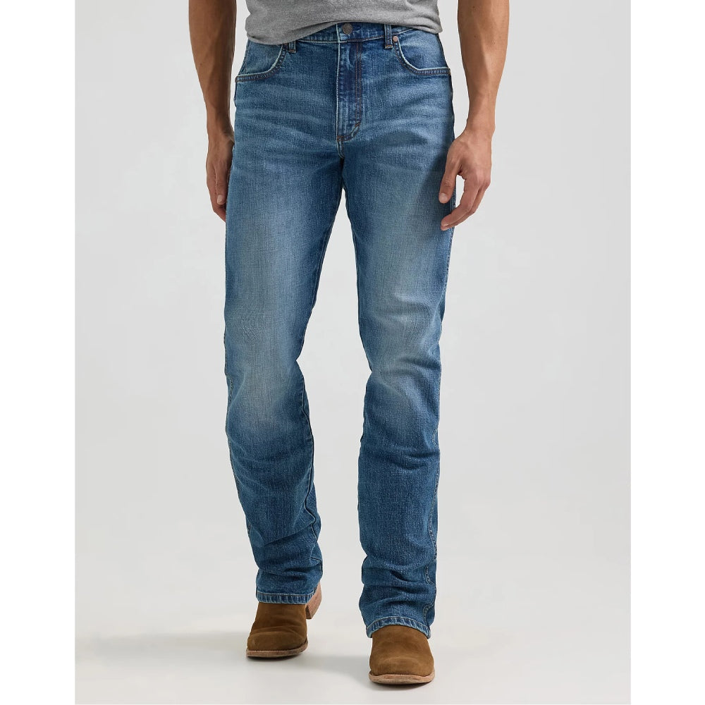 Wrangler Mens Retro Slim Fit Bootcut Jeans