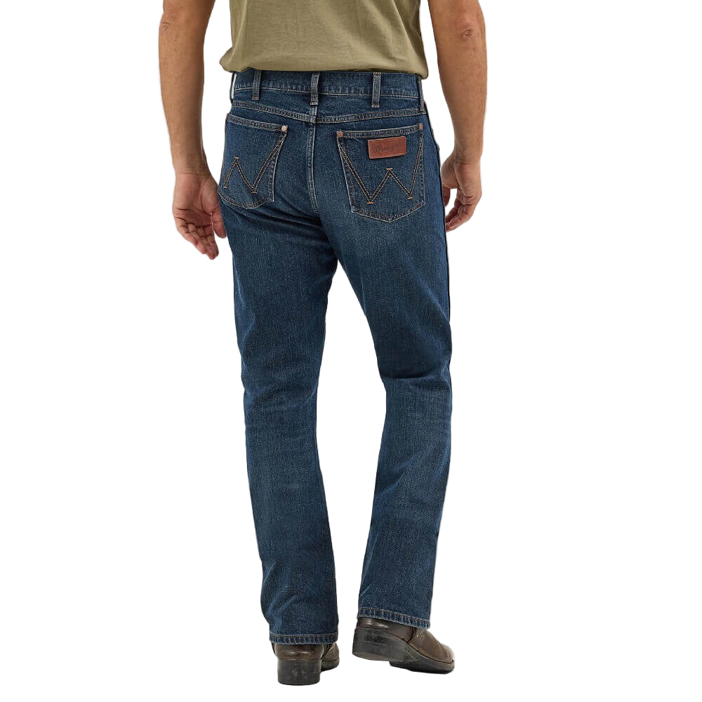 Wrangler Mens Retro Slim Fit Bootcut Jeans