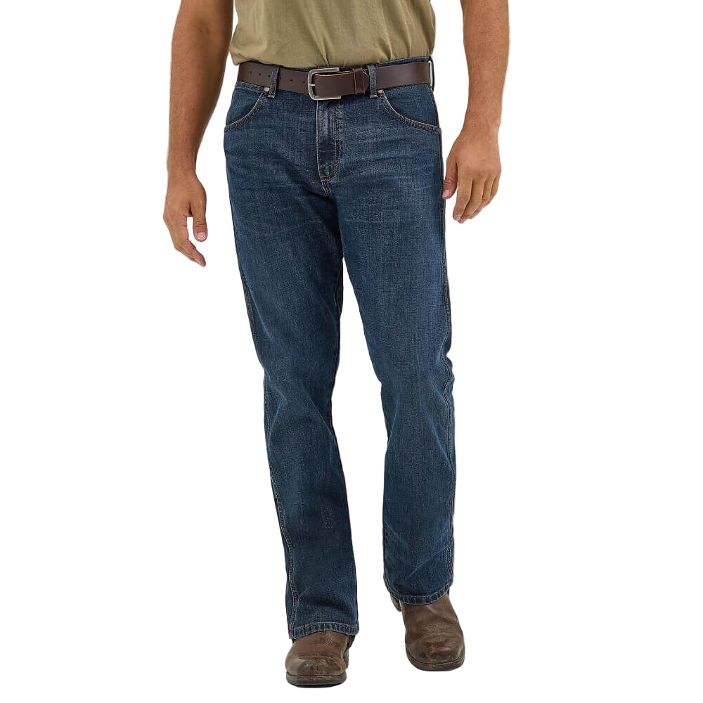 Wrangler Mens Retro Slim Fit Bootcut Jeans