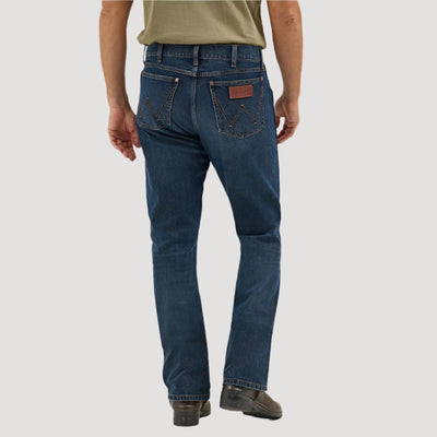 Wrangler Mens Retro Slim Fit Bootcut Jeans Oakdale - 112367574