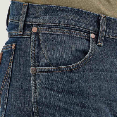 Wrangler Mens Retro Slim Fit Bootcut Jeans Oakdale - 112367574