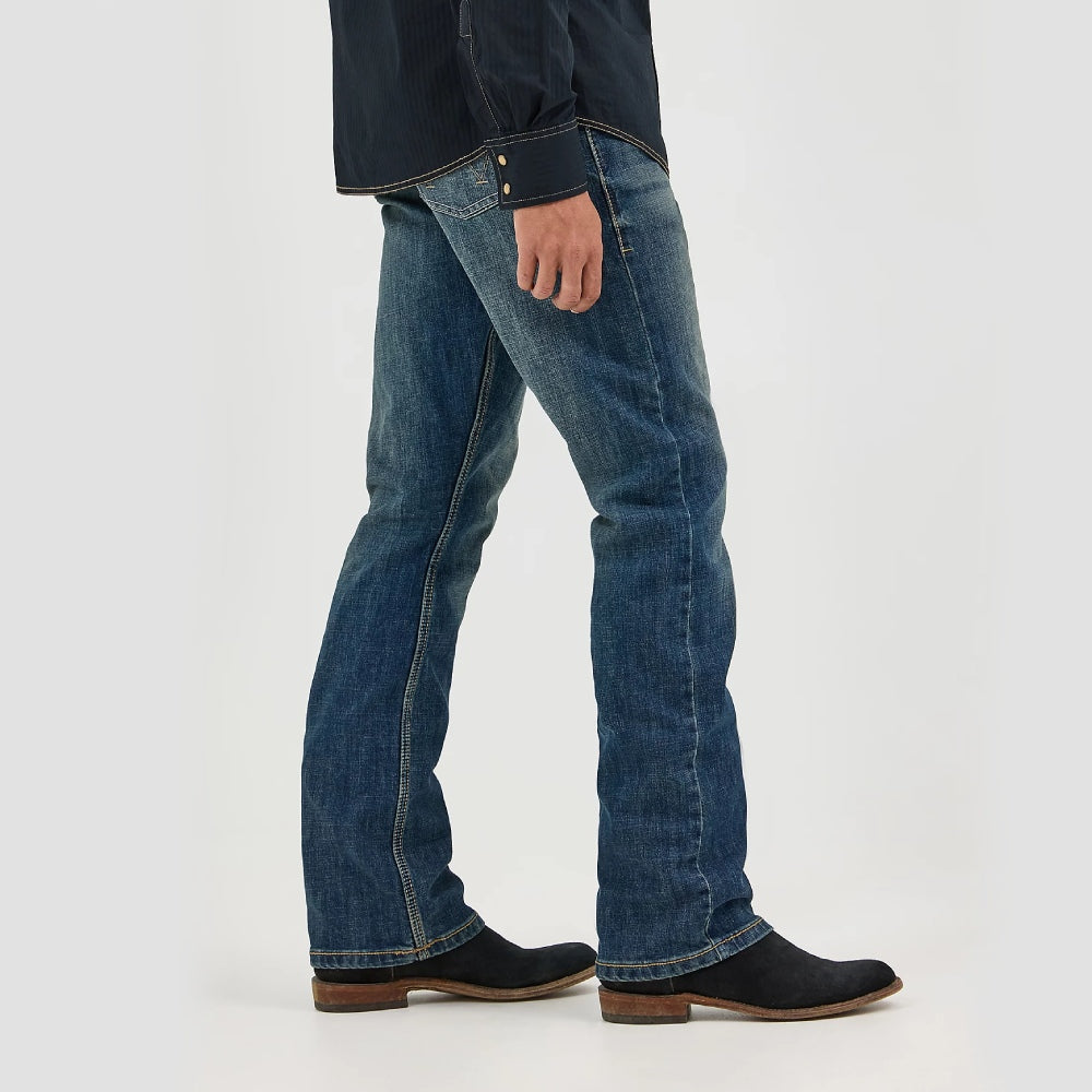 Wrangler Mens Retro Slim Fit Bootcut Jeans