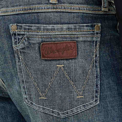 Wrangler Mens Retro Slim Fit Bootcut Jeans