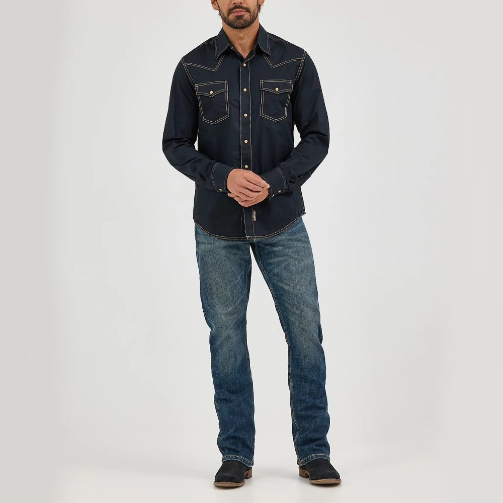 Wrangler Mens Retro Slim Fit Bootcut Jeans - WLT77LY