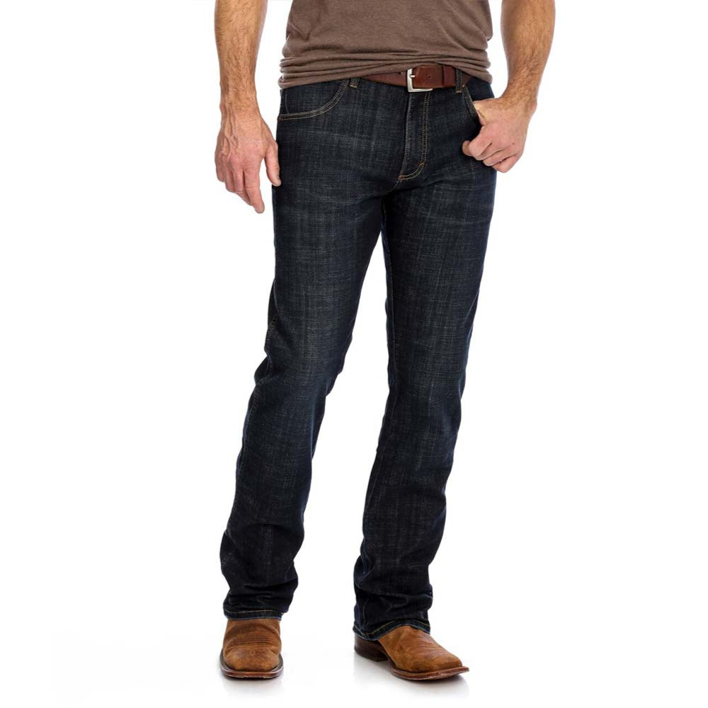Wrangler Mens Retro Slim Bootcut Jeans Dax Shop Now