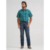 Wrangler Mens Retro Slim Fit Straight Leg Jeans Whiskey - 112381602
