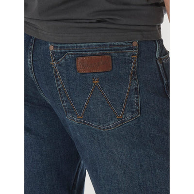 Wrangler Mens Retro Slim Straight Stretch Jeans