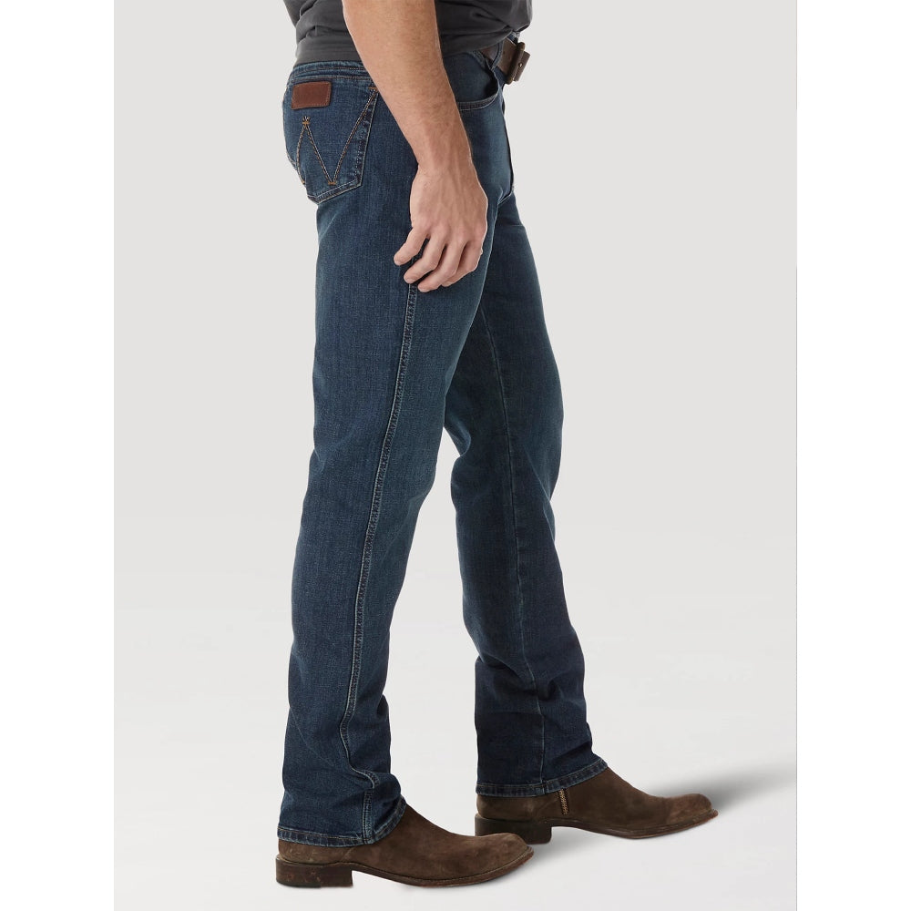 Wrangler Mens Retro Slim Straight Stretch Jeans