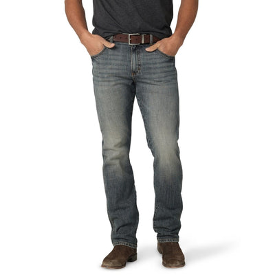 Wrangler Mens Retro Stretch Slim Dark Knight Jeans 