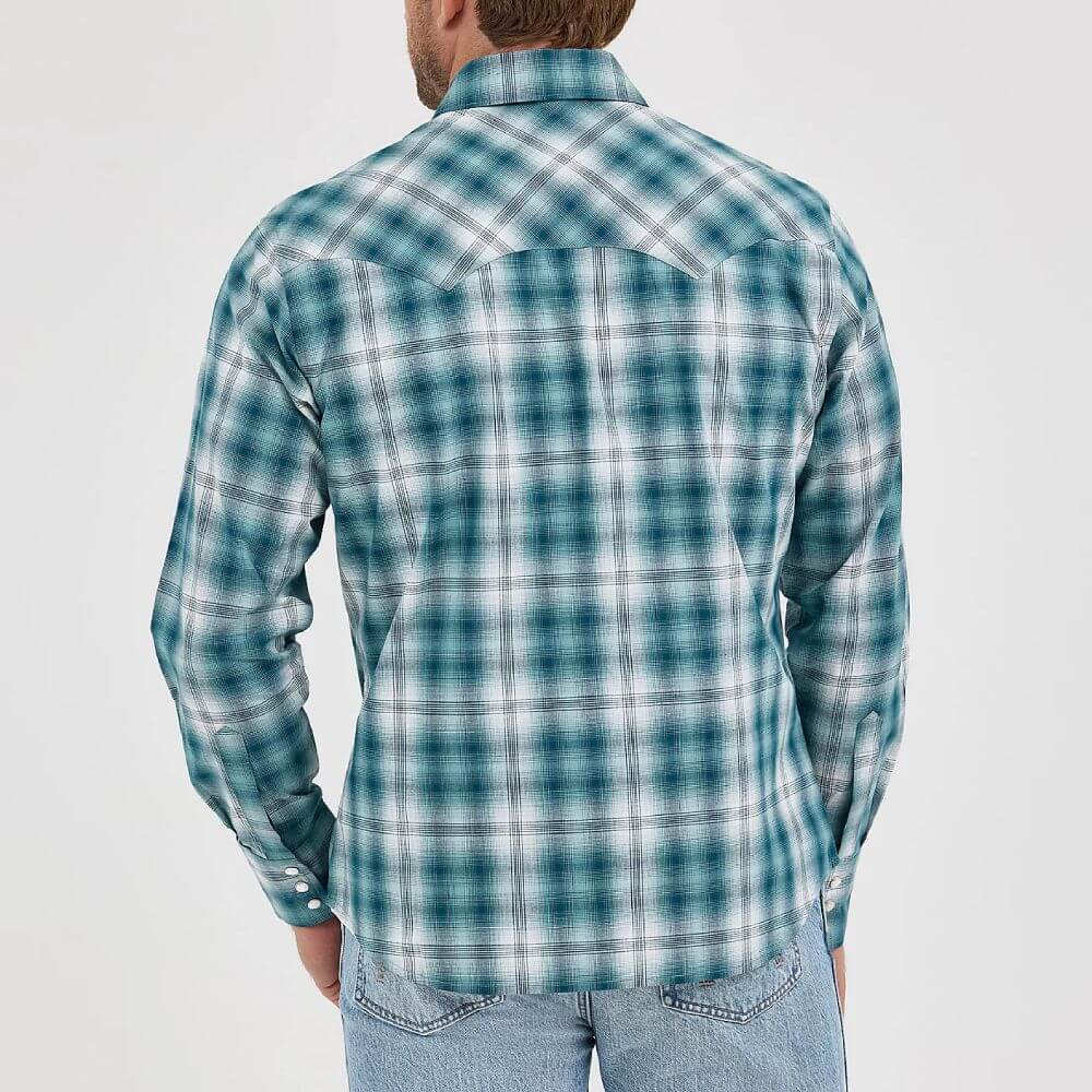 Wrangler Mens Retro Western Shirt
