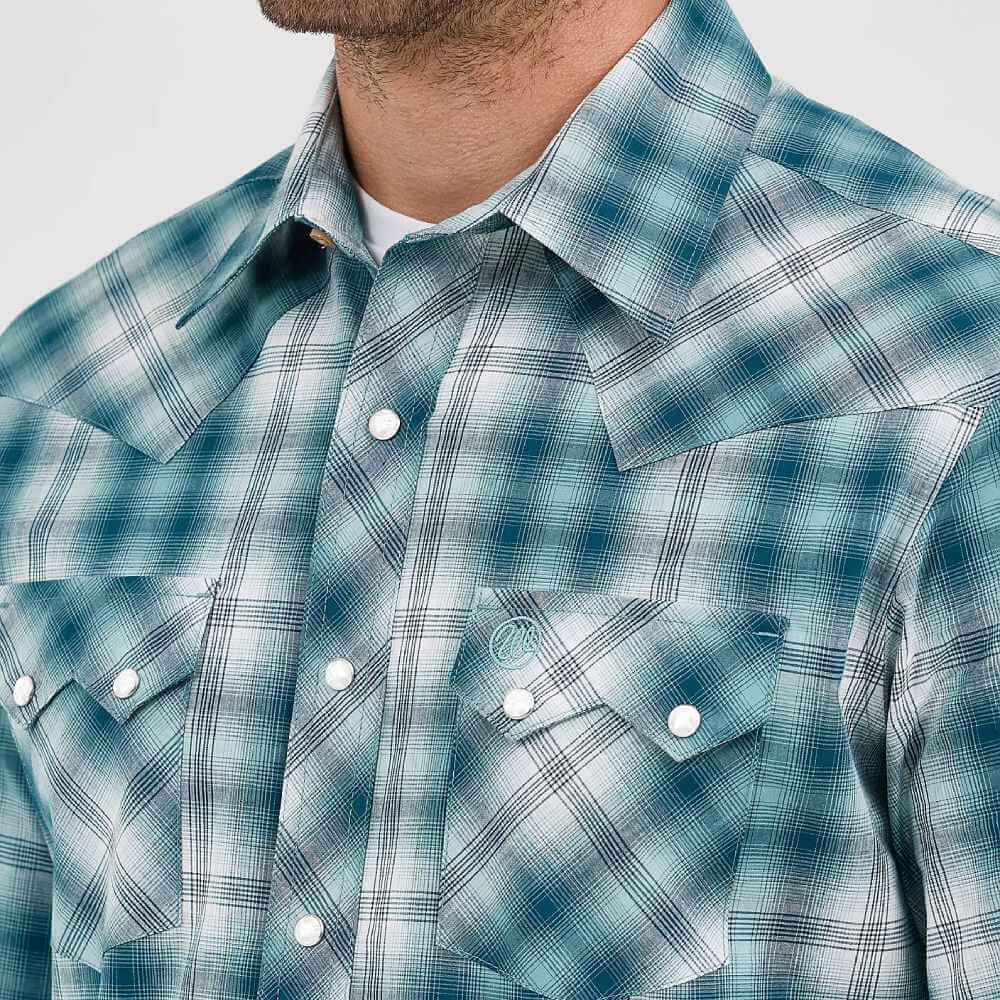 Wrangler Mens Retro Western Shirt
