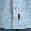 Wrangler Mens Retro Western Snap Printed Shirt Toile Waves - 112374976