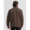 Wrangler Mens Reversible Quilted Jacket Turkish Coffee - 112381923