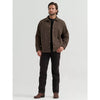 Wrangler Mens Reversible Quilted Jacket Turkish Coffee - 112381923