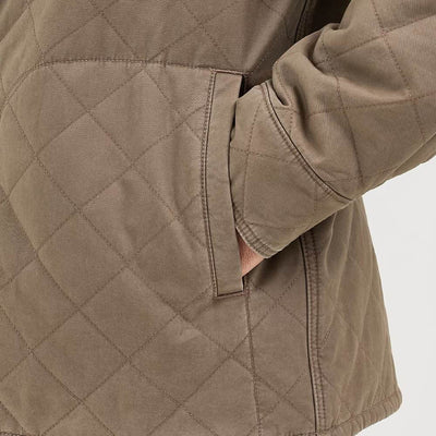 Wrangler Mens Reversible Quilted Shirt Jacket