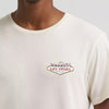 Wrangler Mens Riding Vegas Graphic T-Shirt Silver Birch - 112383932