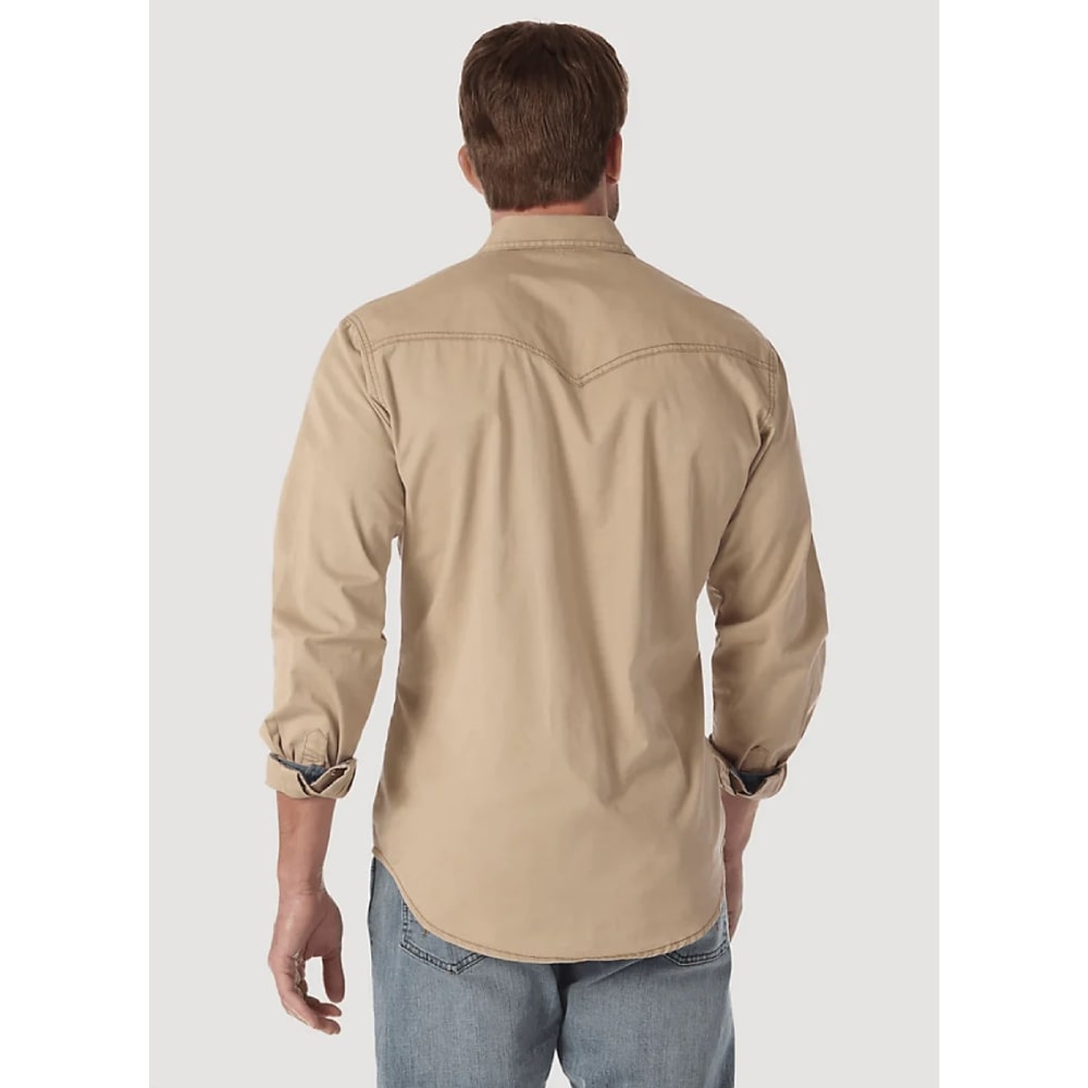 Wrangler Mens Rock Contrast Trim Shirt