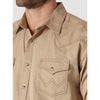 Wrangler Mens Rock Contrast Trim Shirt