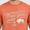 Wrangler Mens Rope Emblem Graphic T-Shirt
