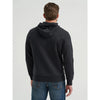 Wrangler Mens Rope Logo Hoodie Jet Black - 112365736