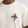 Wrangler Mens Roper Action Graphic T-Shirt Antique White - 112383989