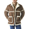 Wrangler Mens Sherpa Faux Suede Cowboy Jacket – 112336440