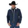 Wrangler Mens Sherpa Lined Denim Jacket