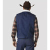 Wrangler Mens Sherpa Lined Prewashed Denim Vest - 74131PW