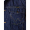 Wrangler Mens Sherpa Lined Prewashed Denim Vest - 74131PW