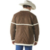 Wrangler Mens Sherpa Suede Cowboy Jacket