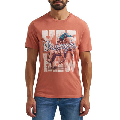 Wrangler Mens Yee Haw Graphic T-Shirt