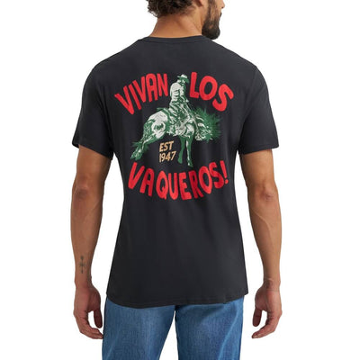 Wrangler Mens Mexico Horse Rider Graphic T-Shirt
