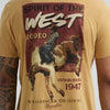 Wrangler Mens Mineral Wash Back Graphic T-Shirt