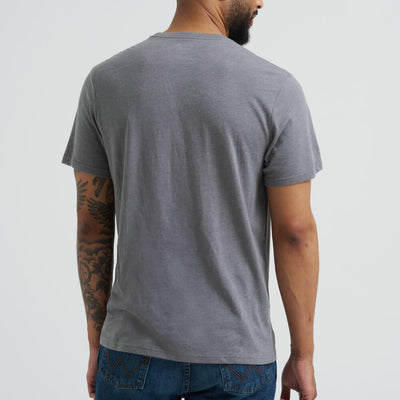 Wrangler Mens Long Live Cowboys Graphic T-Shirt