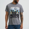 Wrangler Mens Long Live Cowboys Graphic T-Shirt