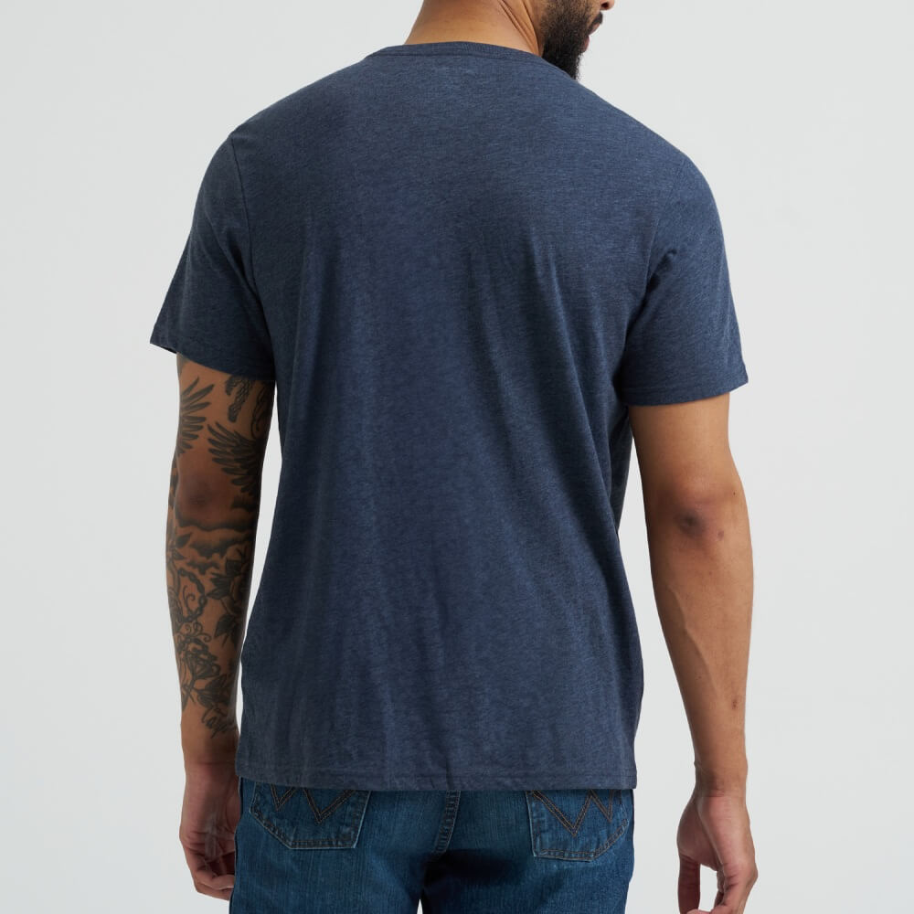 Wrangler Mens Americana Flag Logo T-Shirt