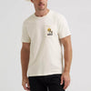 Wrangler Mens Silent Rider T-Shirt Antique White - 112372856