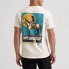 Wrangler Mens Silent Rider T-Shirt Antique White - 112372856