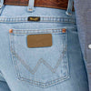 Wrangler Mens Slim Fit Cowboy Cut Jeans Bleach - 0936GBH