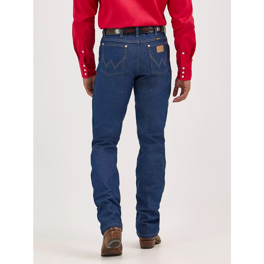 Wrangler Mens Slim Fit Cowboy Cut Jeans | Rigid Indigo